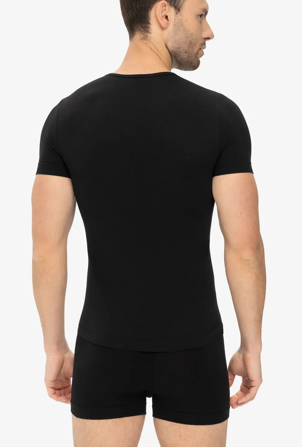 Bawełniana koszulka męska z krótkim rękawem Seamless Cotton