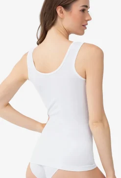 Bluzka bezszwowa z szerokimi ramiączkami Tank Top