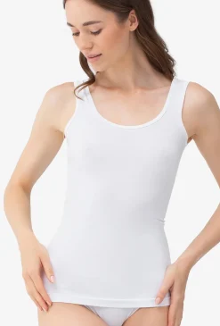 Bluzka bezszwowa z szerokimi ramiączkami Tank Top