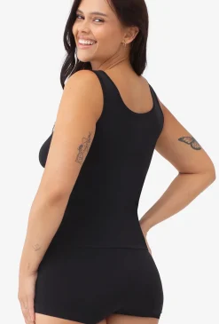 Bluzka bezszwowa z szerokimi ramiączkami Tank Top