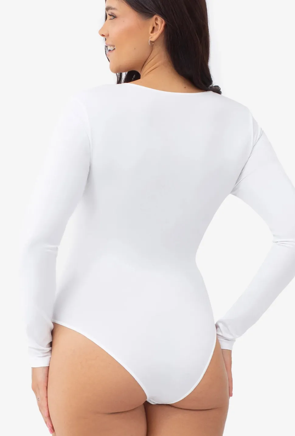 Body bezszwowe z długim rękawem Body L