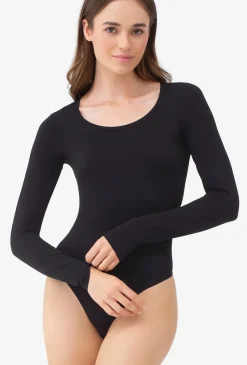 Body bezszwowe z długim rękawem Body Perfect