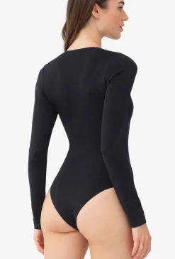 Body bezszwowe z długim rękawem Body L