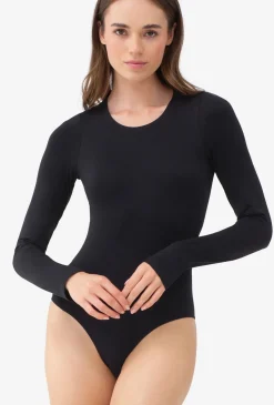 Body bezszwowe z długim rękawem Body L