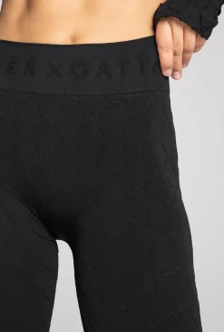 Czarne legginsy Monogram z kolekcji Zień x Gatta