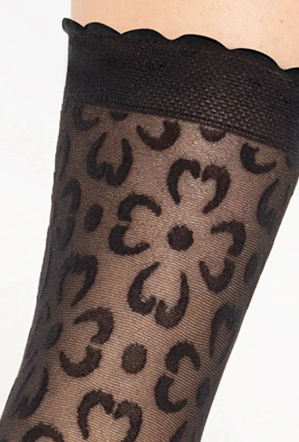 Czarne skarpetki Trendy 32