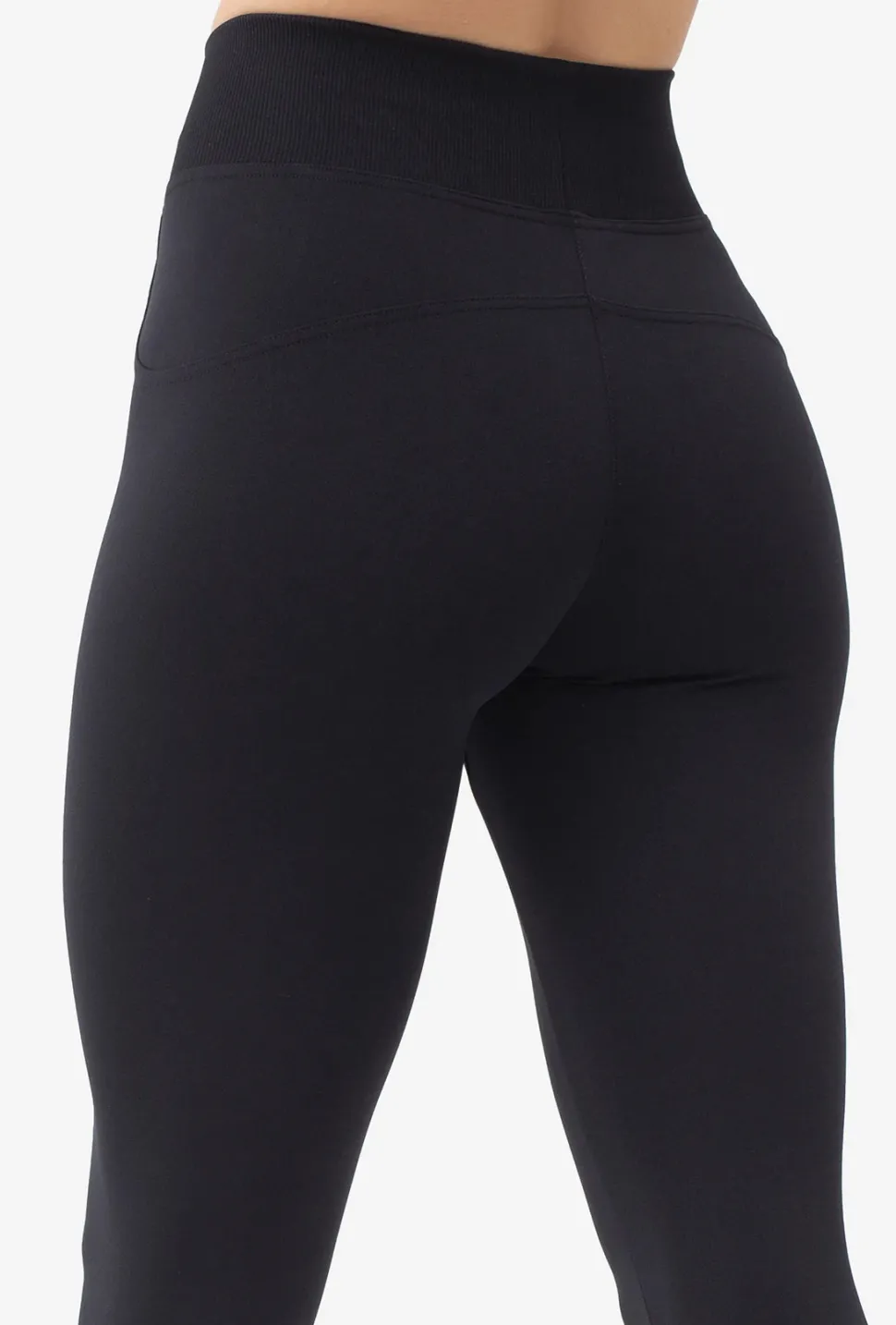 Klasyczne legginsy z wysokim stanem Skinny hot