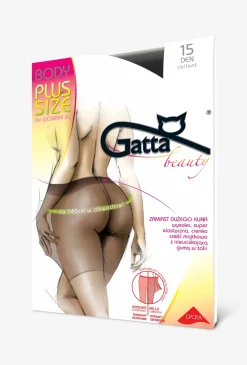 Klasyczne rajstopy damskie Body Plus Size 15 den