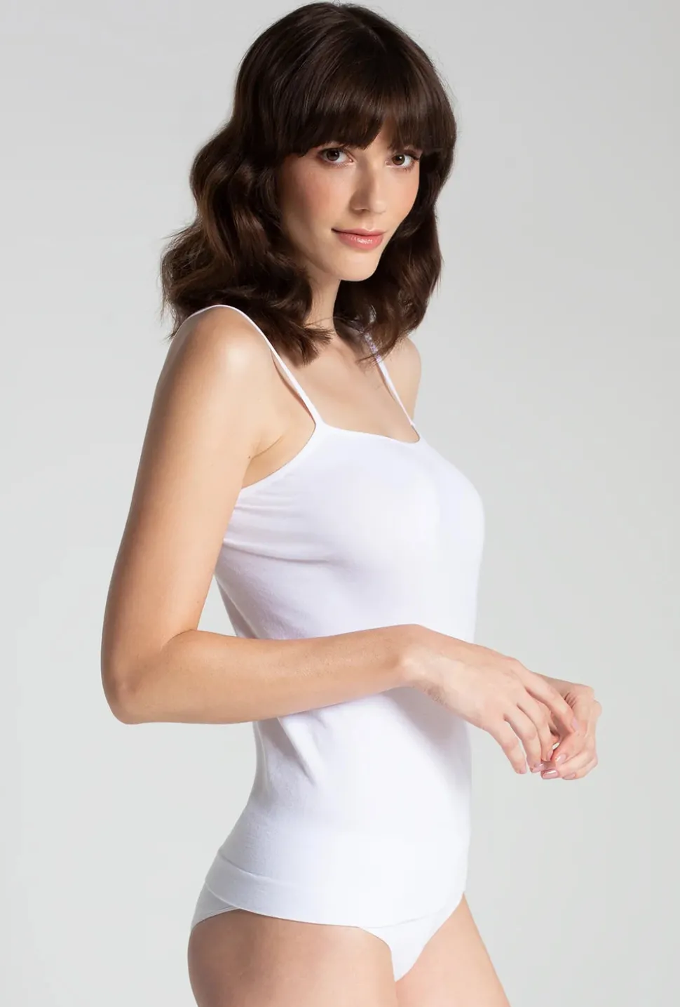 Koszulka na cienkich ramiaczkach Camisole Cotton