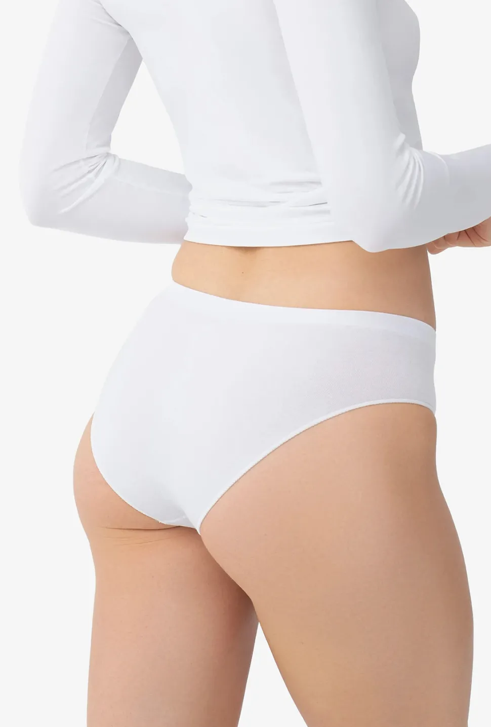 Majtki bawełniane bezszwowe Bikini Cotton