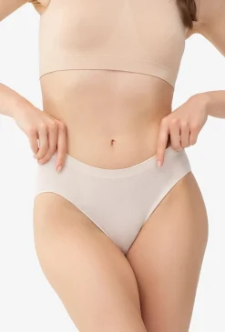 Majtki bawełniane bezszwowe Bikini Cotton