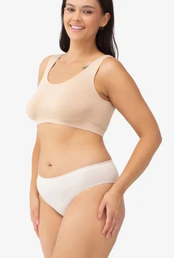 Majtki bawełniane bezszwowe Bikini Cotton