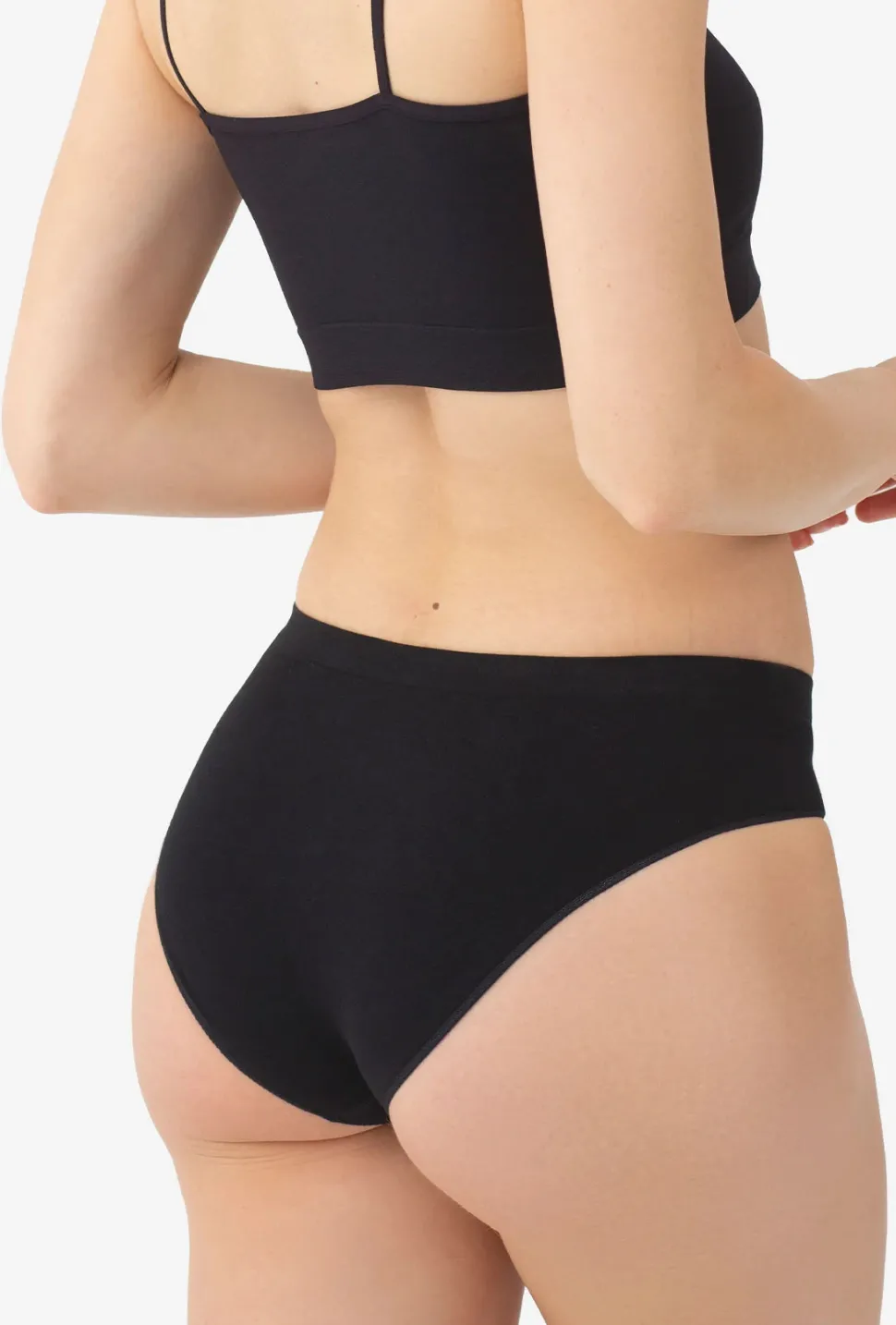 Majtki bawełniane bezszwowe Bikini Cotton