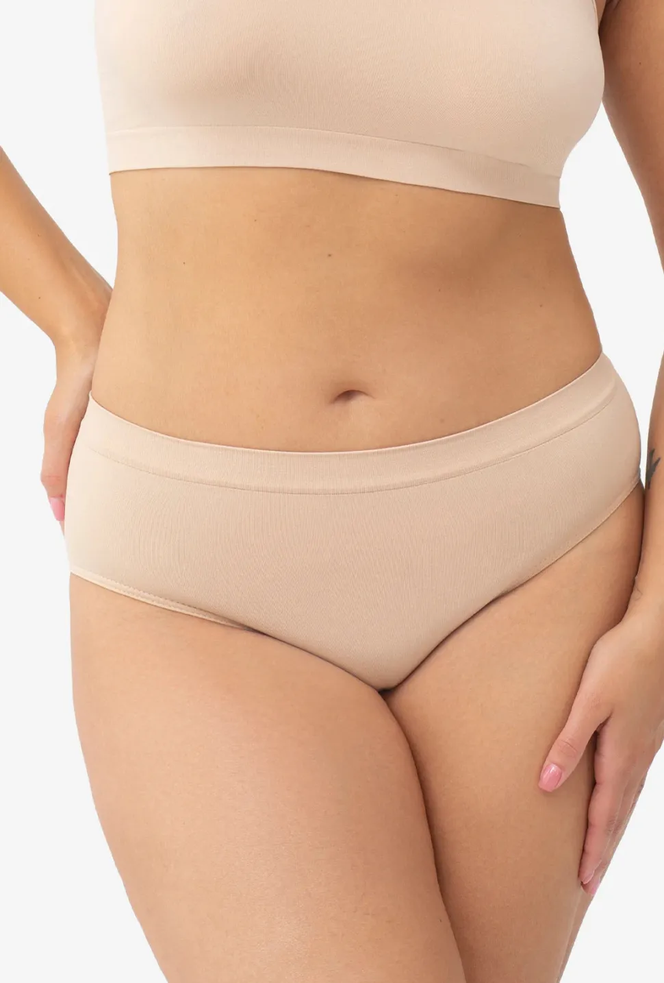 Majtki bezszwowe Bikini Basic