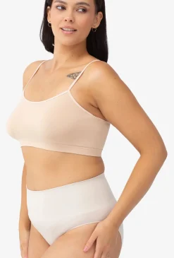 Majtki bezszwowe z wysokim stanem Panty Paola Invisible Skin