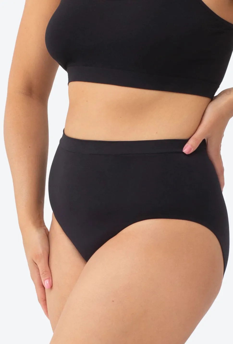 Majtki bezszwowe z wysokim stanem Bikini Thalia Classic