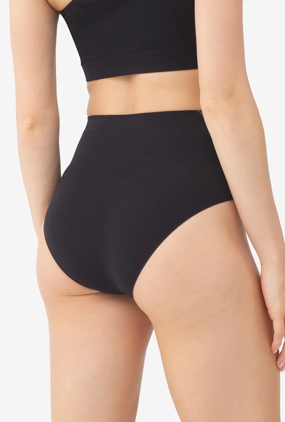 Majtki bezszwowe z wysokim stanem Panty Paola Invisible Skin
