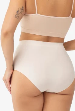 Majtki cięte laserowo z wysokim stanem Bikini Thalia Softi