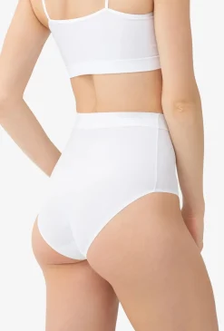 Majtki cięte laserowo z wysokim stanem Bikini Thalia Softi