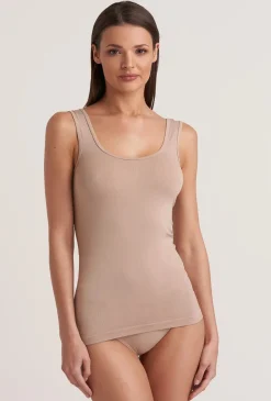 2-pak koszulek Tank top na grubych ramiączkach Q-Eko