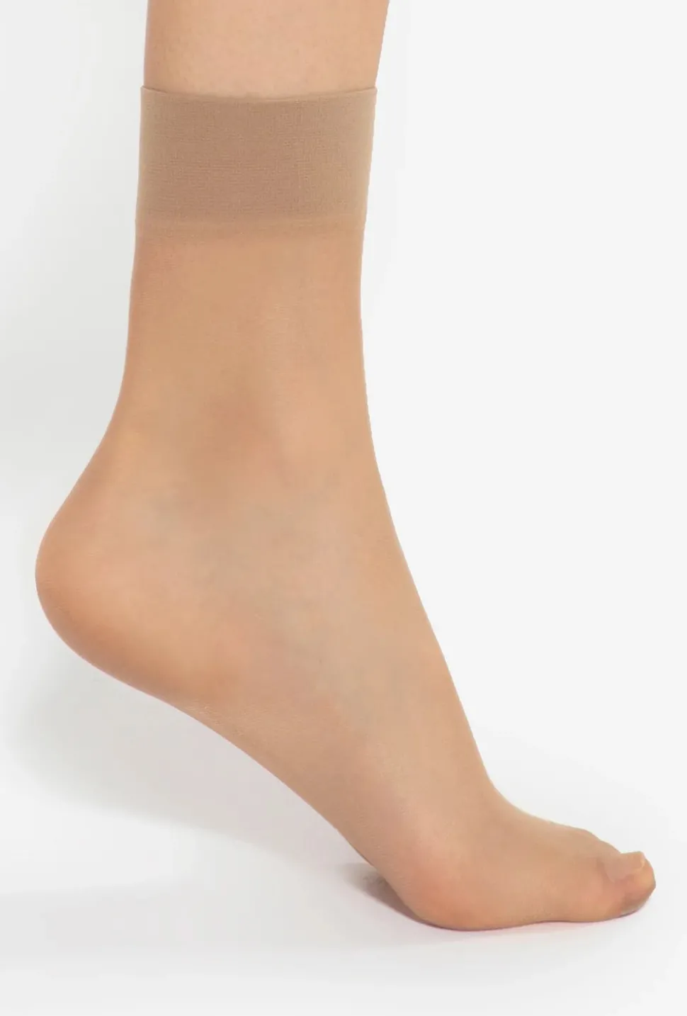 2-pak skarpetek rajstopowych Lycra