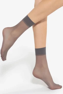 2-pak skarpetek rajstopowych Lycra