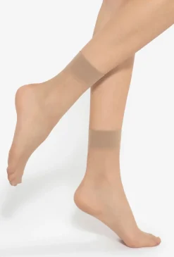 2-pak skarpetek rajstopowych Lycra