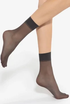 2-pak skarpetek rajstopowych Lycra