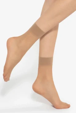 2-pak skarpetek rajstopowych Lycra
