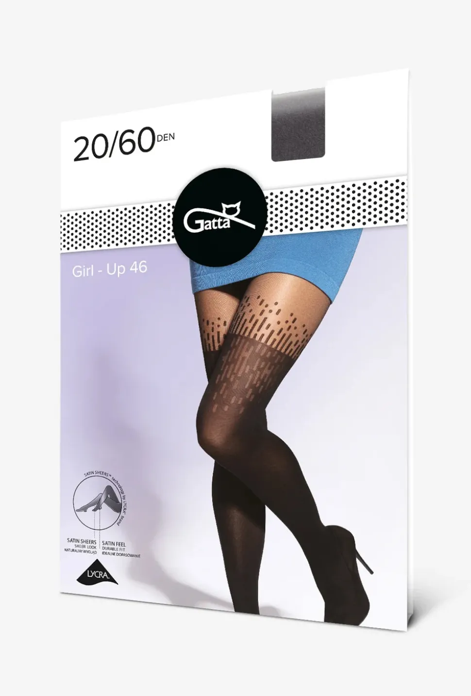 Rajstopy jak pończochy Girl-up wz. 46