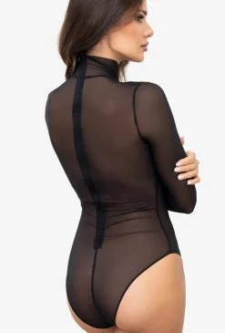 Transparentne body z golfem Mesh