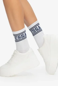 Wysokie skarpetki bawełniane wz. 957